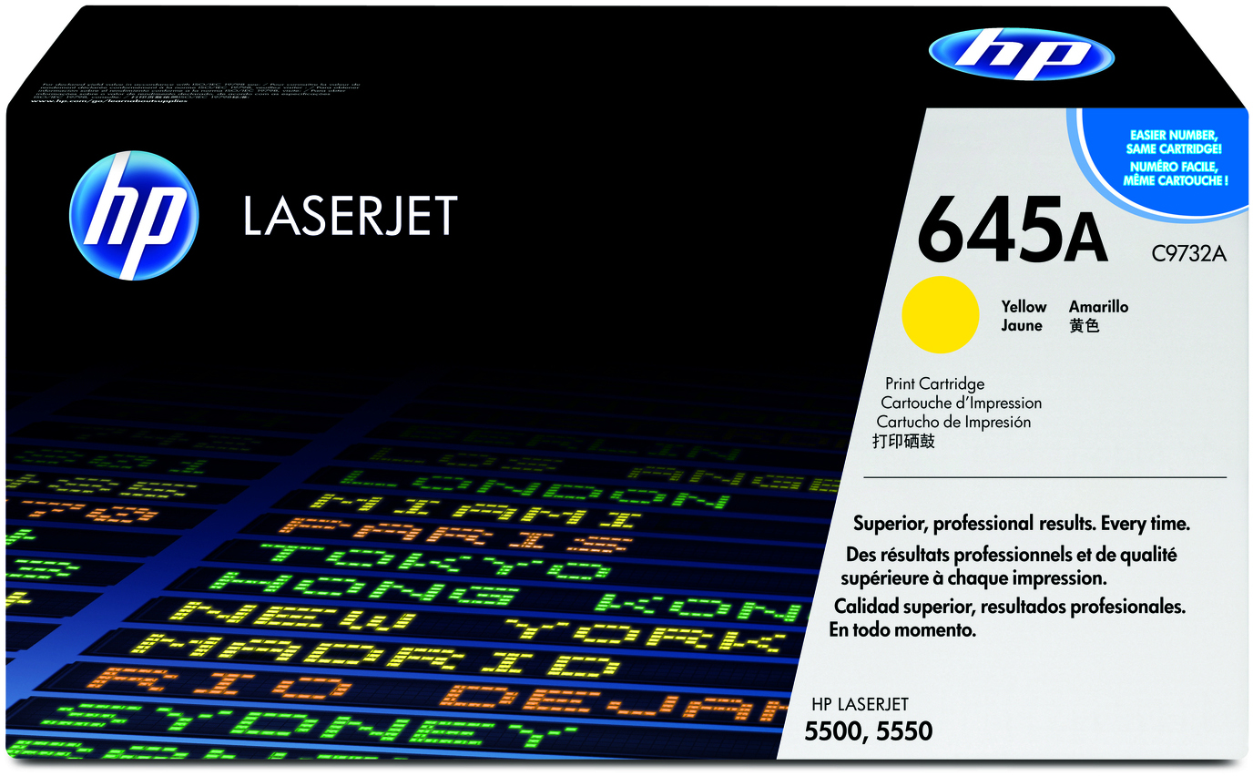 C9732A color laserjet yellow print cartridge HP Santreyd 