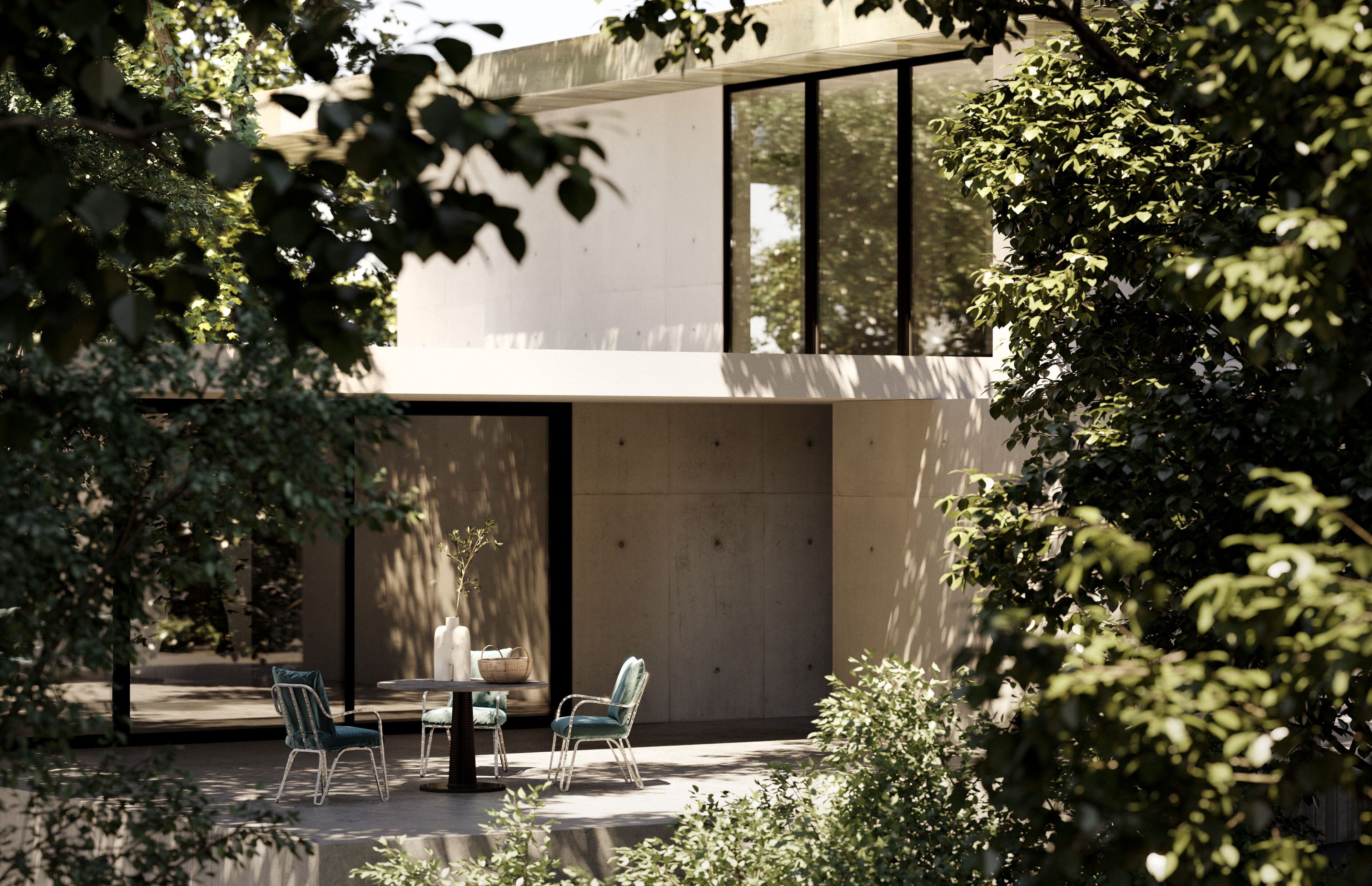 Тканевый мягкий садовый стул Exteta Moonlight ARCH-00046216 - Вид №16