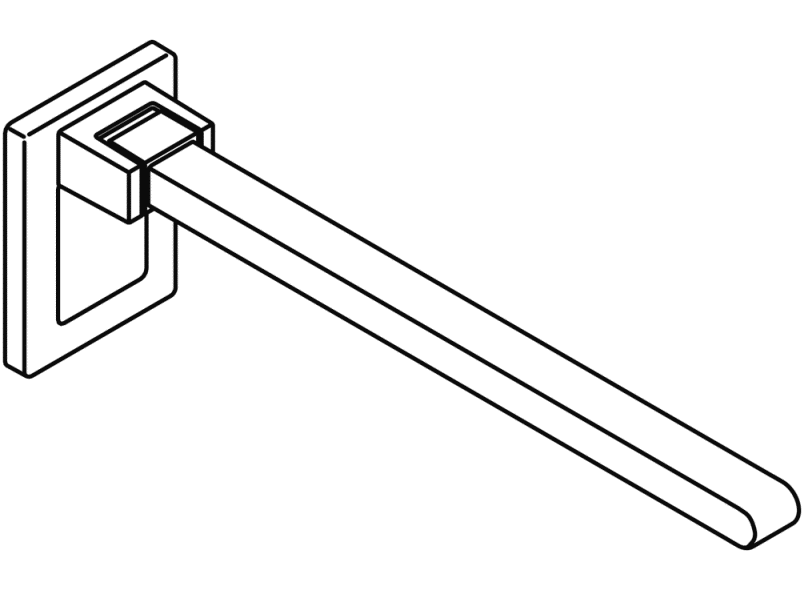950.50.61040 Откидная опорная рейка моно HEWI Stützen  - Вид №10
