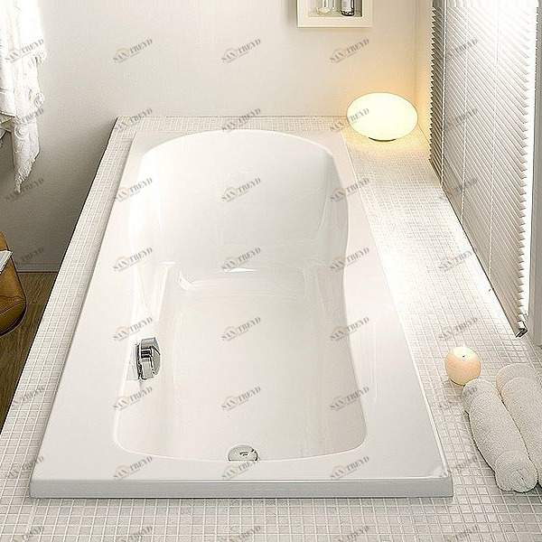 Ванна встраиваемая MODULA 180x80 см с аэромассажем Deluxe HOESCH 6621