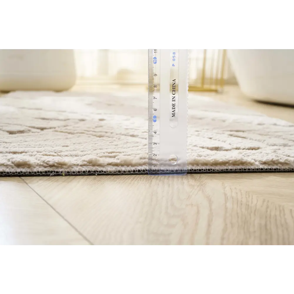 Ковер Plush PL-02 50x80 см цвет бежевый 89389006 STLM-2176349 Santreyd  - Вид №3