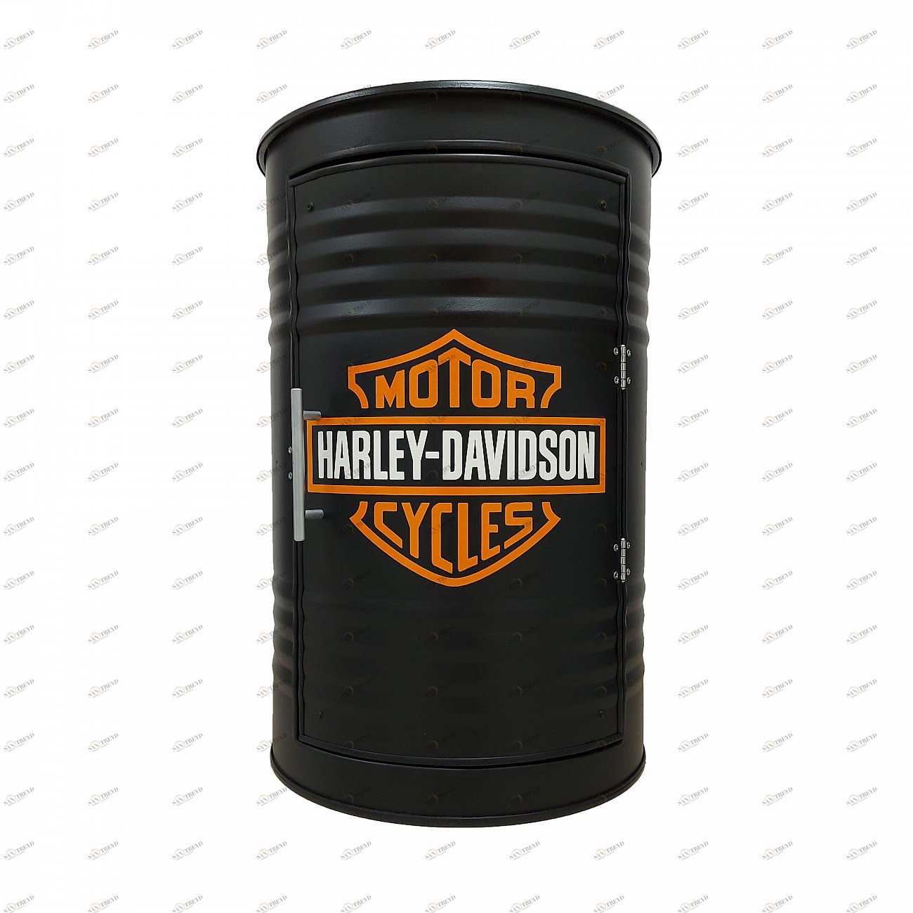 Бочка-шкаф декоративная металлическая Harley-Davidson L STARBARREL  00-3974506 Черный 