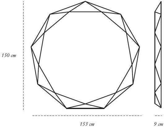 Scarlet Splendour Зеркало с настенной рамой 88 secrets sun-id-1393473 - Вид №2