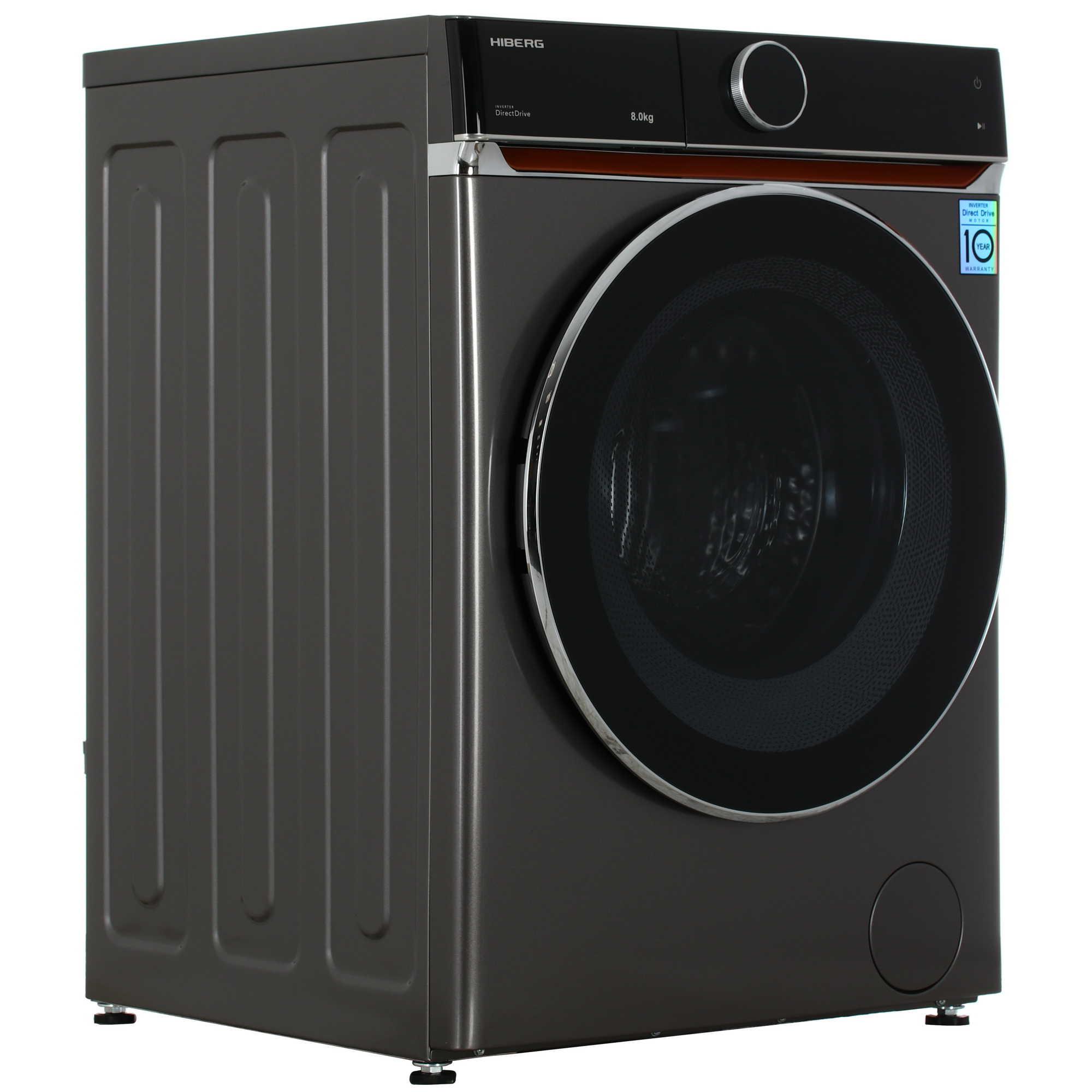 9238387 Стиральная машина HIBERG i-DDQ10 - 814 Sd серый STDN-0078280 - Вид №2