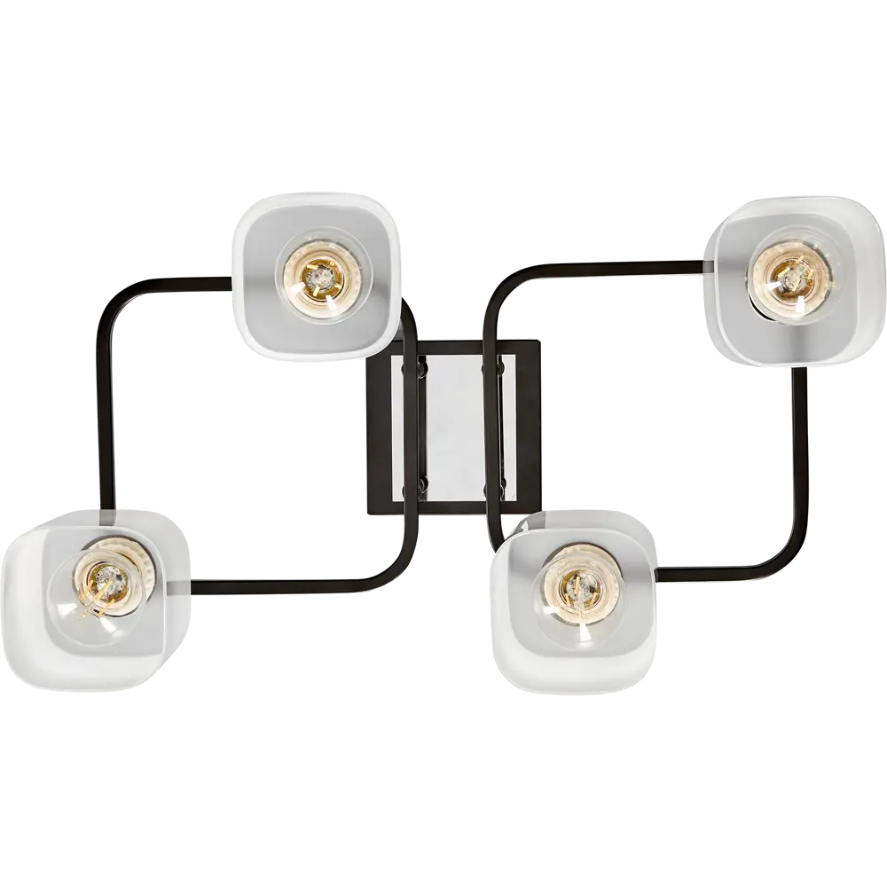 Люстра потолочная Stile 9160-4 4 лампы SCHAFFNER STLM-2123872 - Вид №3