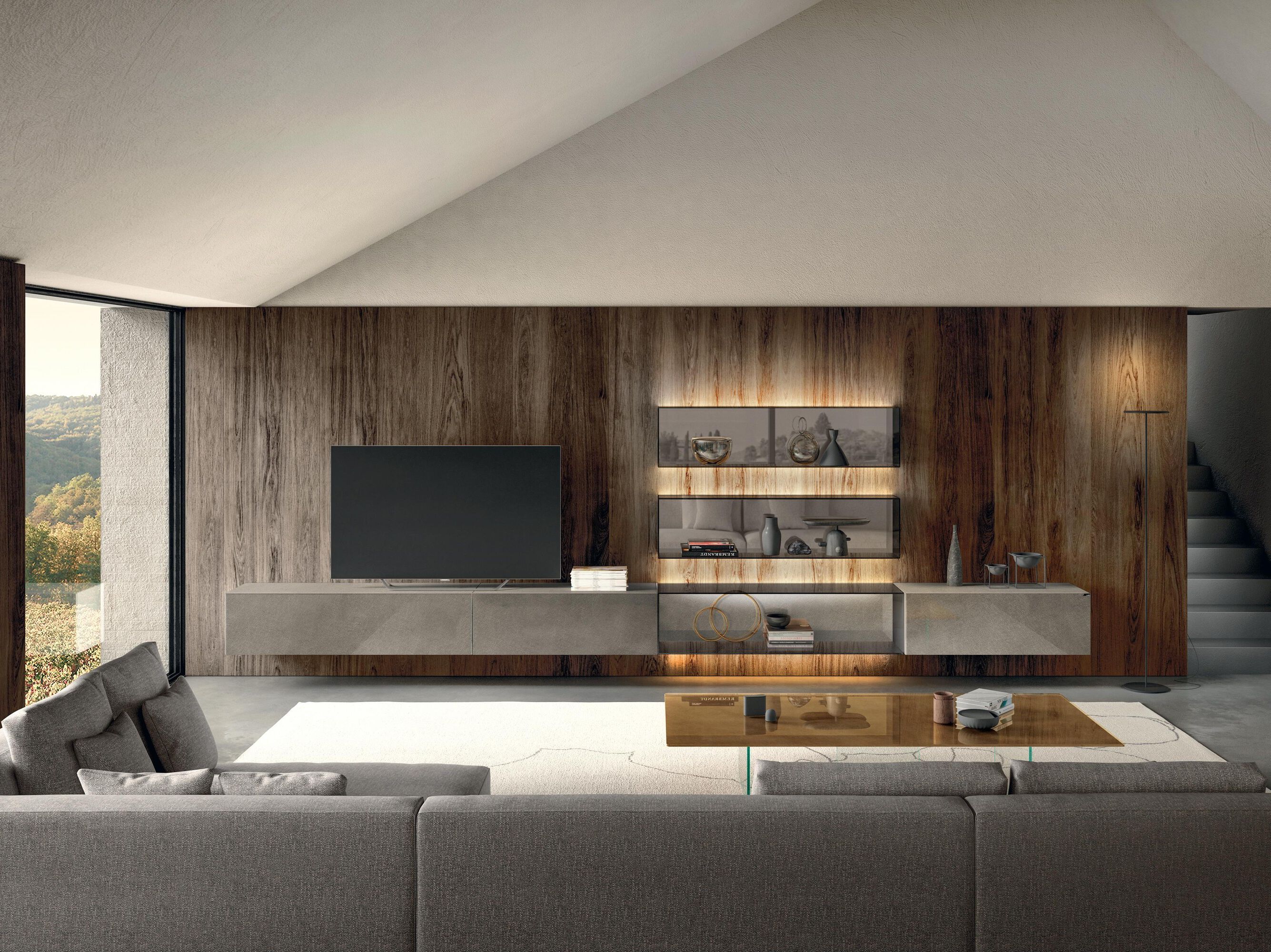 Секционная оборудованная стена Lago 36e8 ARCH-00093825