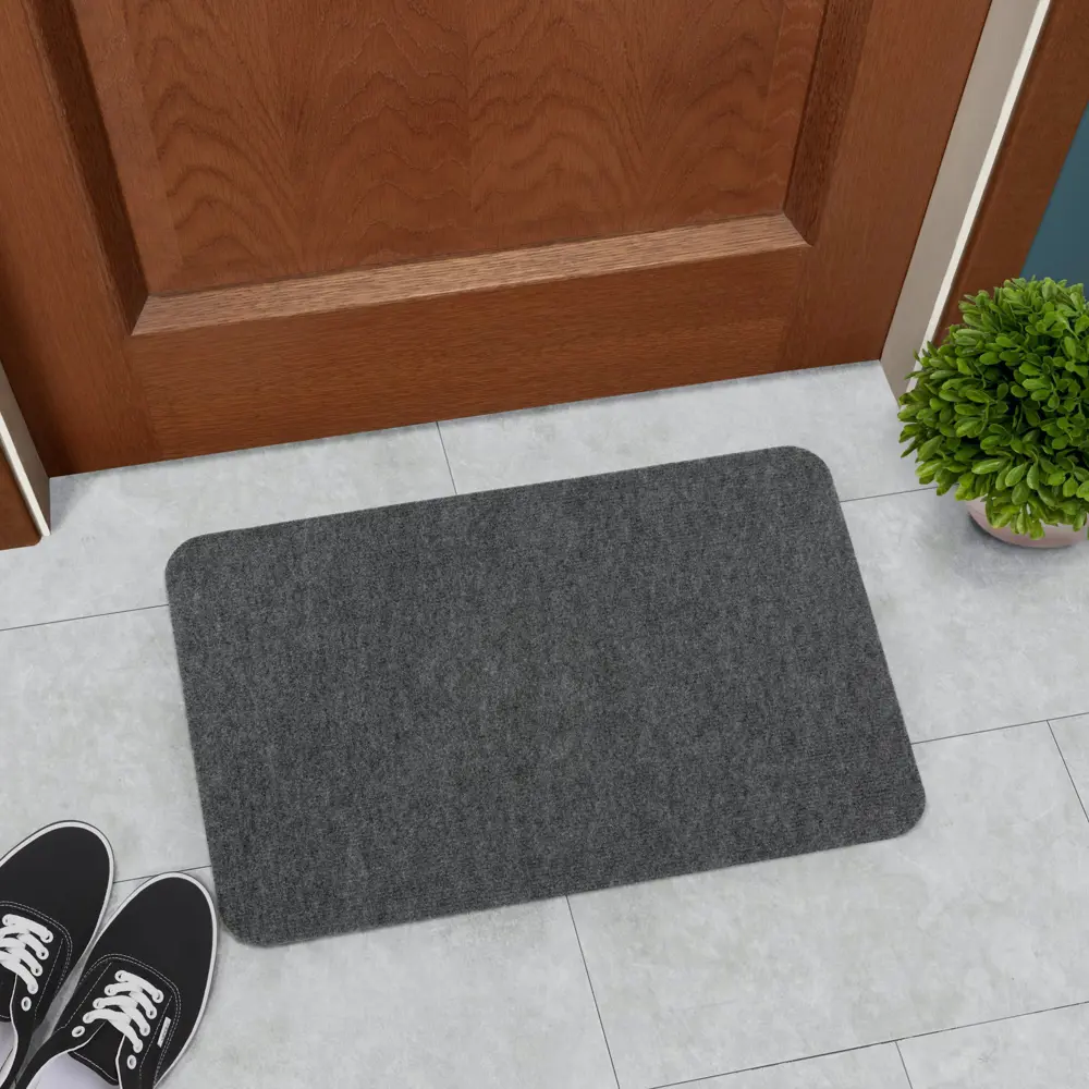 Придверный коврик ФЛОРТ Стар 40x60 см серый 89428313 STLM-1569276