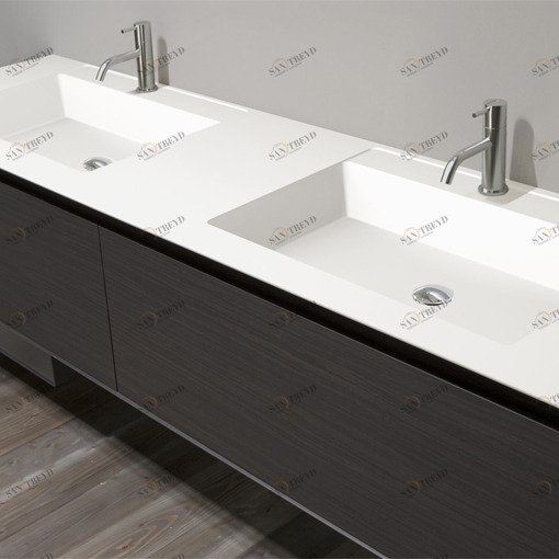 BASICO2154180 Накладная раковина на столешницу  прямоугольная Antoniolupi BASICO