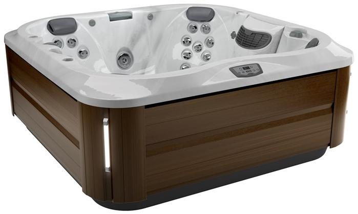 Jacuzzi® Квадратный наземный мини-бассейн с гидромассажем J-300™ sun-id-1438047 - Вид №1