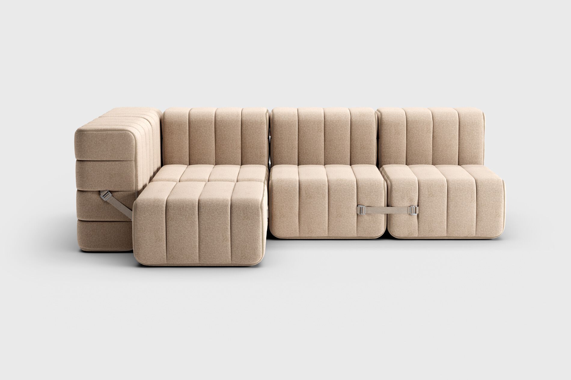 Модульный угловой диван из ткани AMBIVALENZ Curt ARCH-00061719 - Вид №61