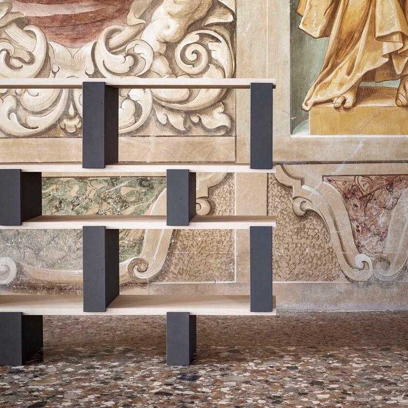 Cimento Открытый книжный шкаф из cimento® Accademia sun-id-1492012 - Вид №6