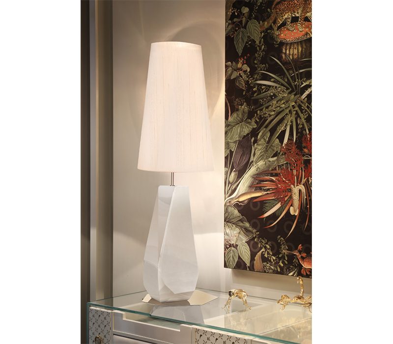 0-195 Почувствуй белую настольную лампу Boca Do Lobo  - Вид №9