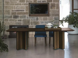 Dall'Agnese Прямоугольный стол из дуба Slash