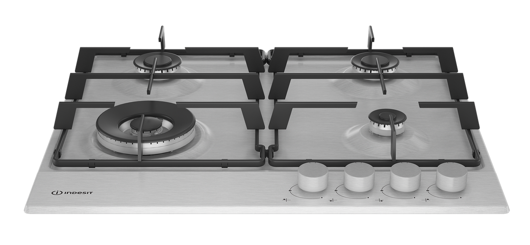 9102982 Газовая варочная поверхность Indesit THPM 641 W/IX/I STDN-0139515 - Вид №1