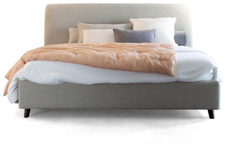 Twils Двуспальная кровать с обивкой из ткани Ès sun-id-1466313 - Вид №5