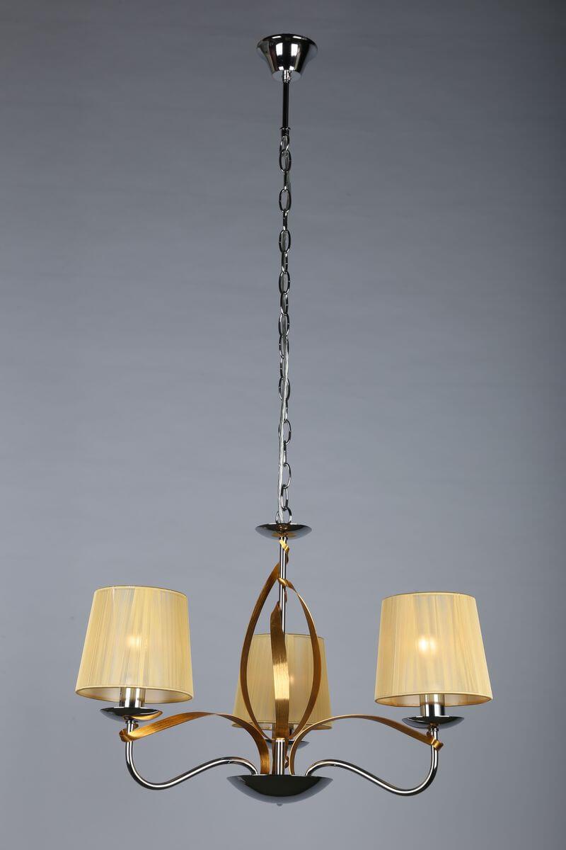 Подвесная люстра Omnilux OML-61603-03 OMNILUX OML-616 185860 Желтый  - Вид №1