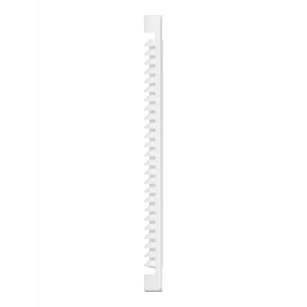 Вентиляционная решетка с сеткой Fonet 250x250 мм пластик цвет белый STLM-2125391 - Вид №3