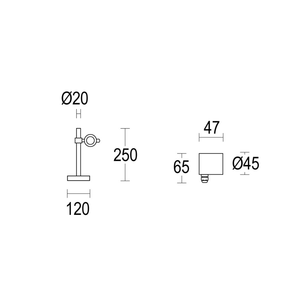 MaxiSegno P 1L 250 Ghidini Segno P .05 Темно-Cерый (Матовый)  - Вид №1