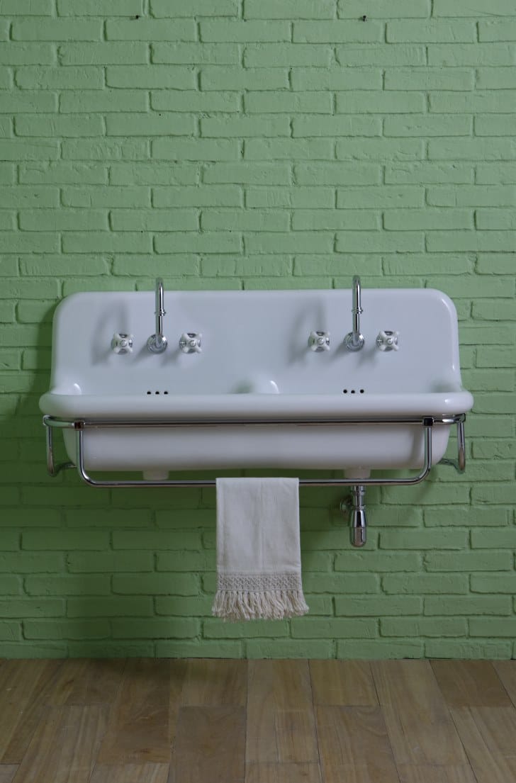 Двойной подвесной умывальник с держателем для полотенец BLEU PROVENCE TrueColors ARCH-00057213 - Вид №3