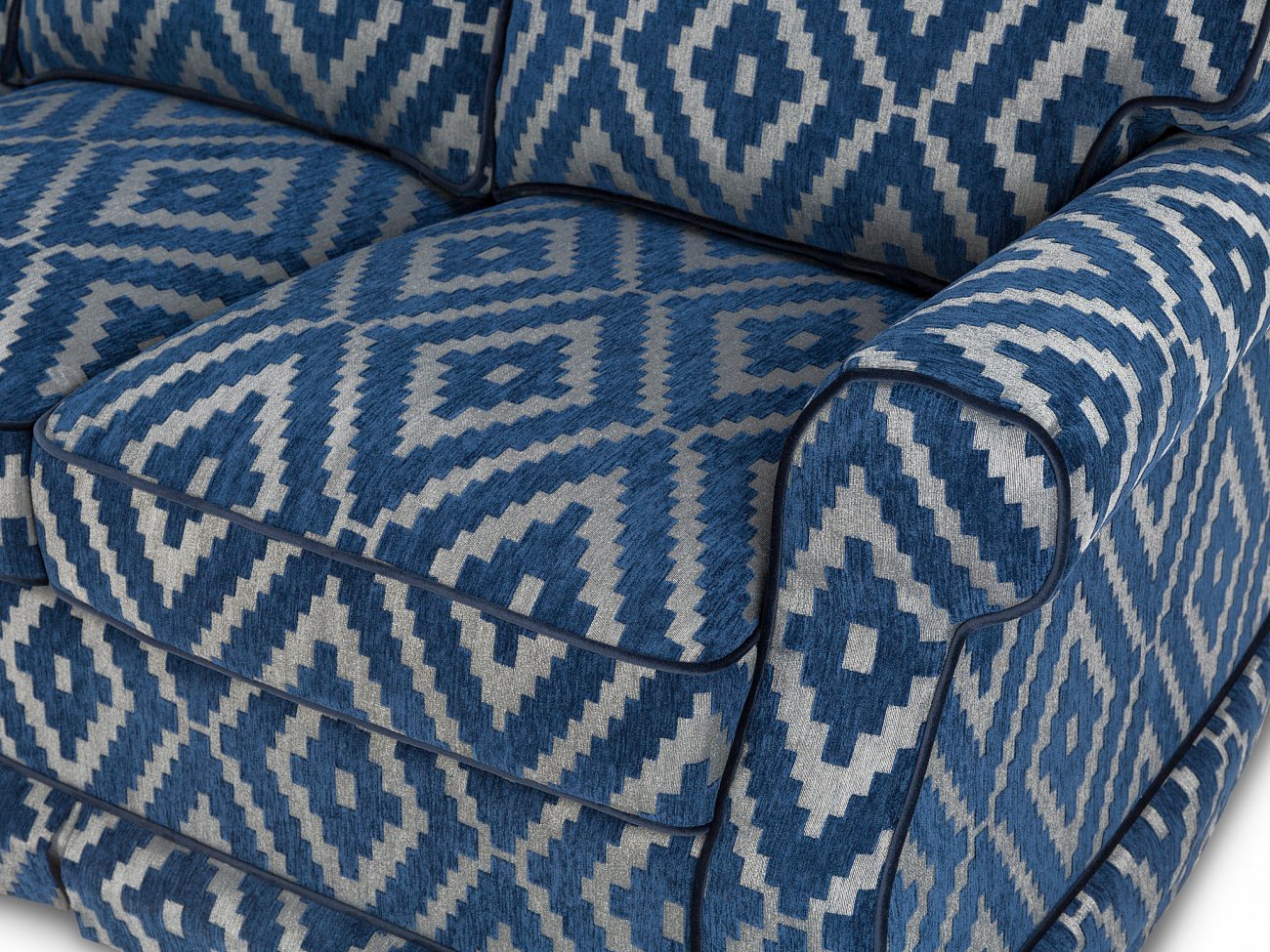 Диван England прямой синий KELLY LOUNGE ДИЗАЙНЕРСКИЕ 045503 Синий  - Вид №3