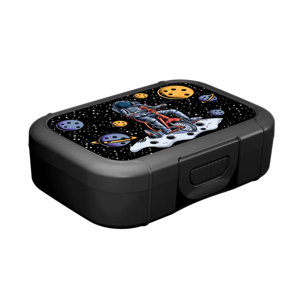 Ланч-бокс Idi Land 850 мл пластик черный STLM-2191133