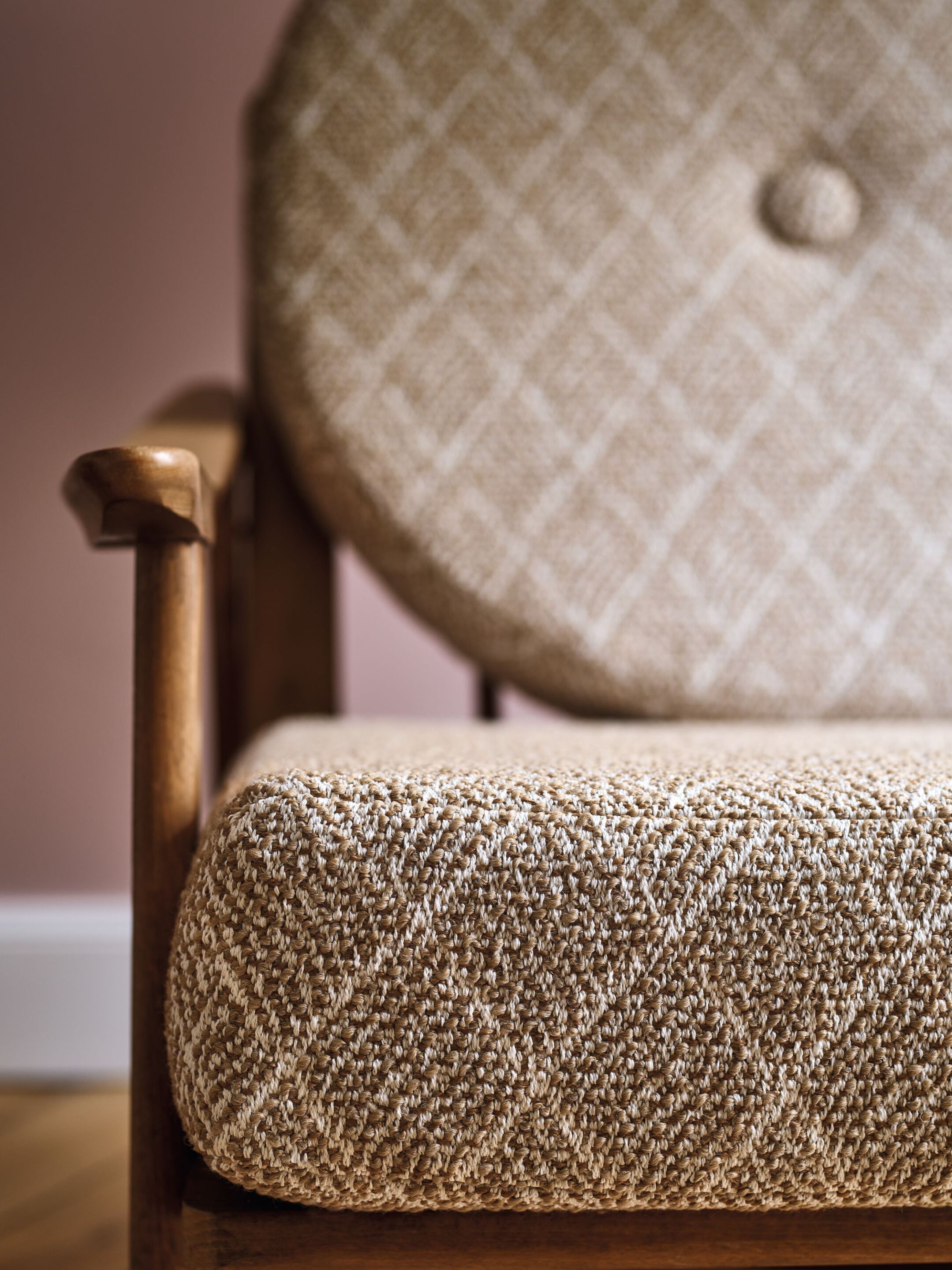 Хлопчатобумажная Жаккардовая ткань Casamance Harmonie ARCH-00113349 - Вид №6