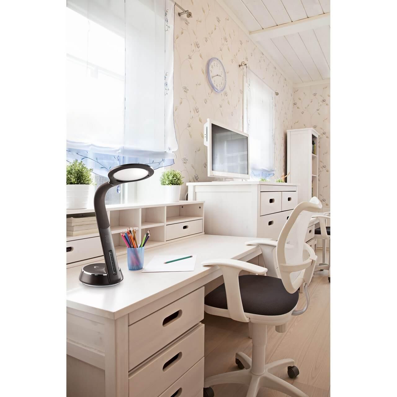 Настольная лампа De Markt Ракурс 631035601 DE MARKT КЛАССИЧЕСКИЕ 195514 Коричневый  - Вид №2