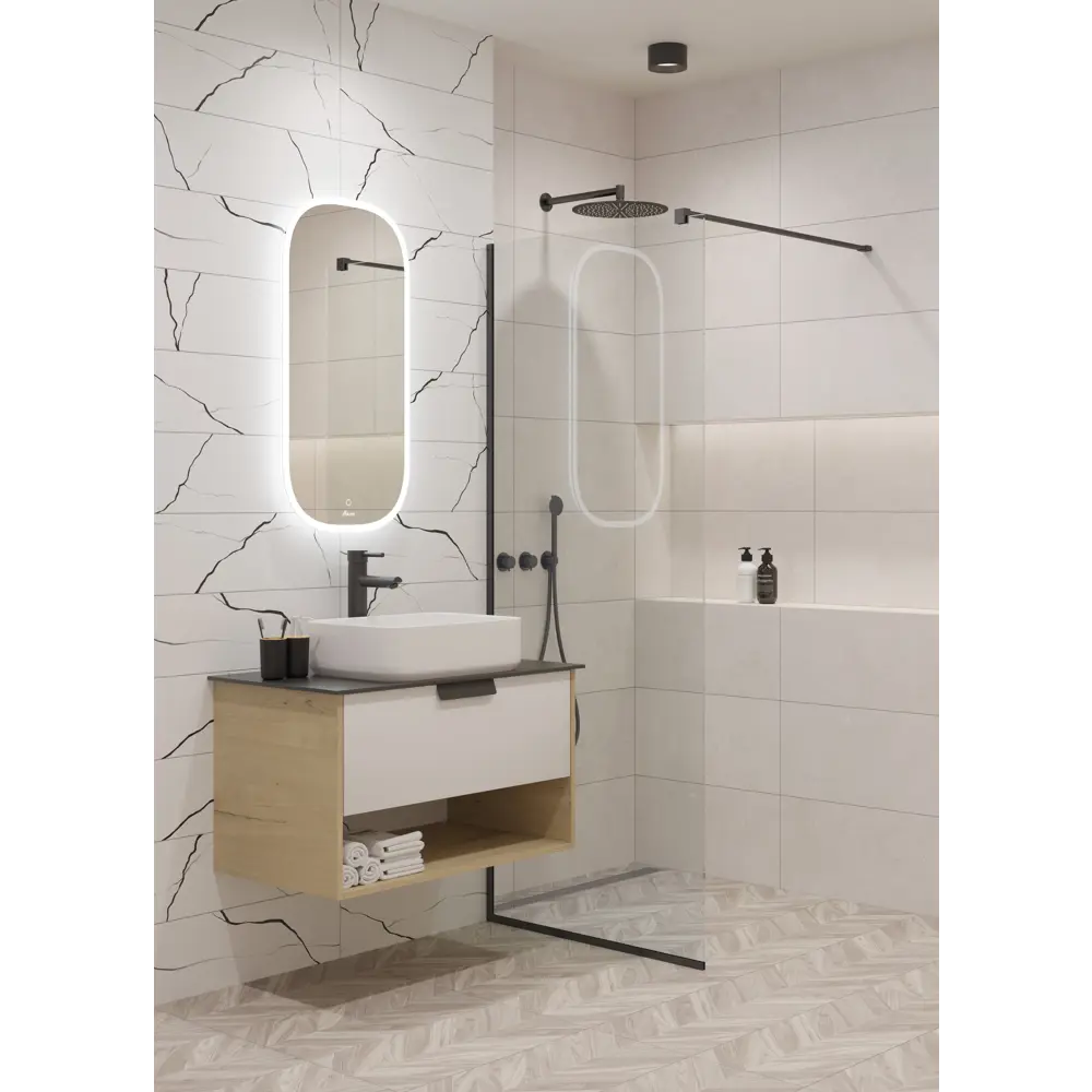 Керамогранит LB Ceramics Одри 30x60.3 см 1.44 м² матовый цвет шеврон STLM-2132151 - Вид №5