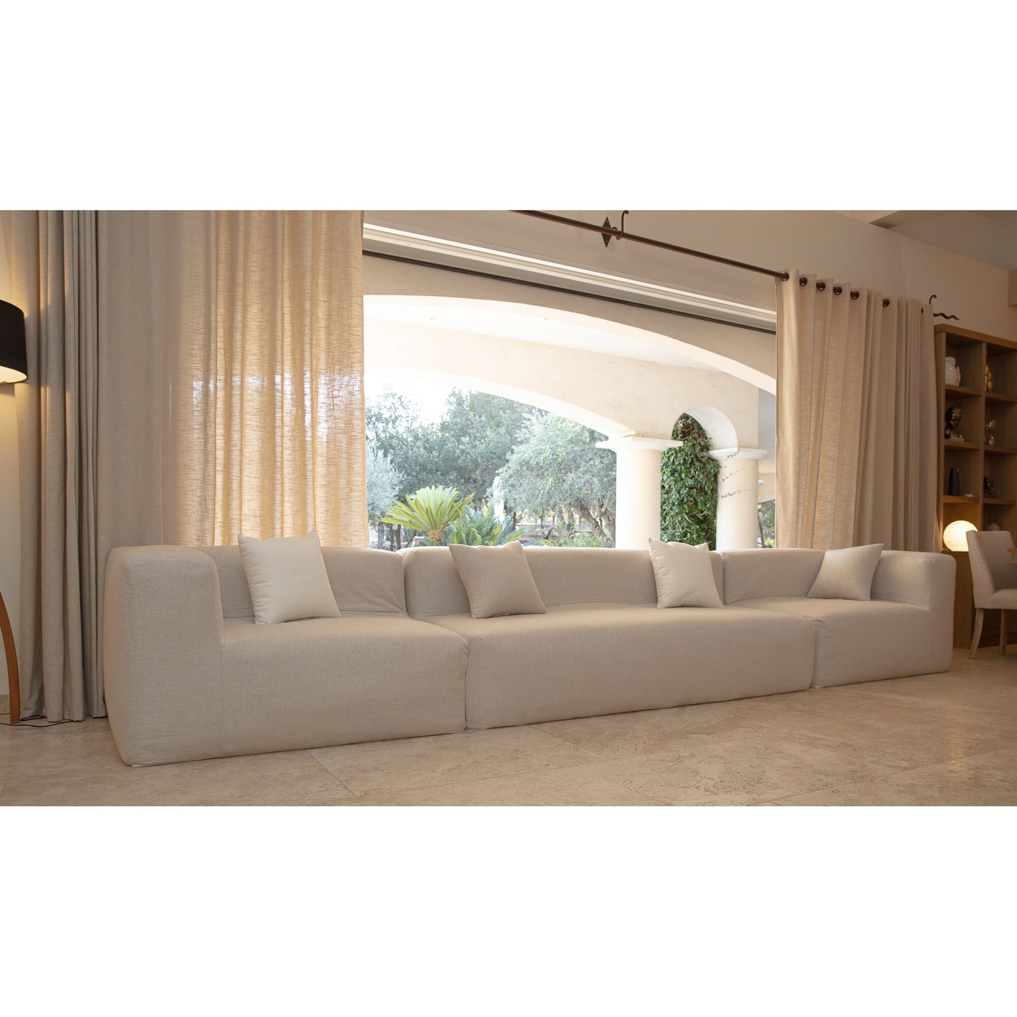 5-местный съемный льняной диван MX HOME CI-L6P / CI-R6P ARCH-00024176 - Вид №5