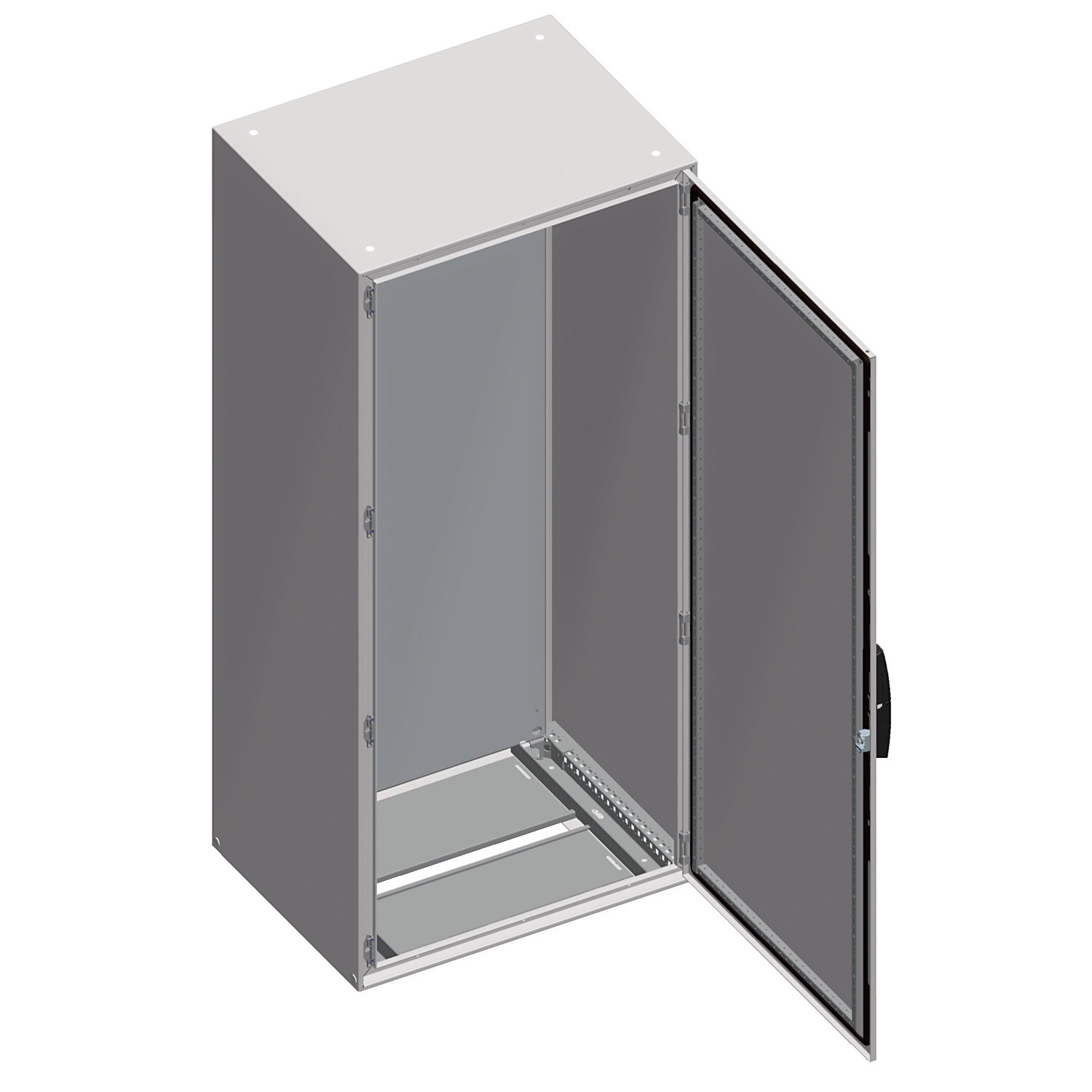 NSYSM16640P Щит с монтажной платой SM, 600x1600x400мм, IP55, сталь Schneider Electric Spacial 