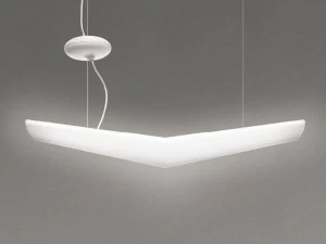 Artemide Подвесной светильник прямого света из полипропилена Mouette L860810