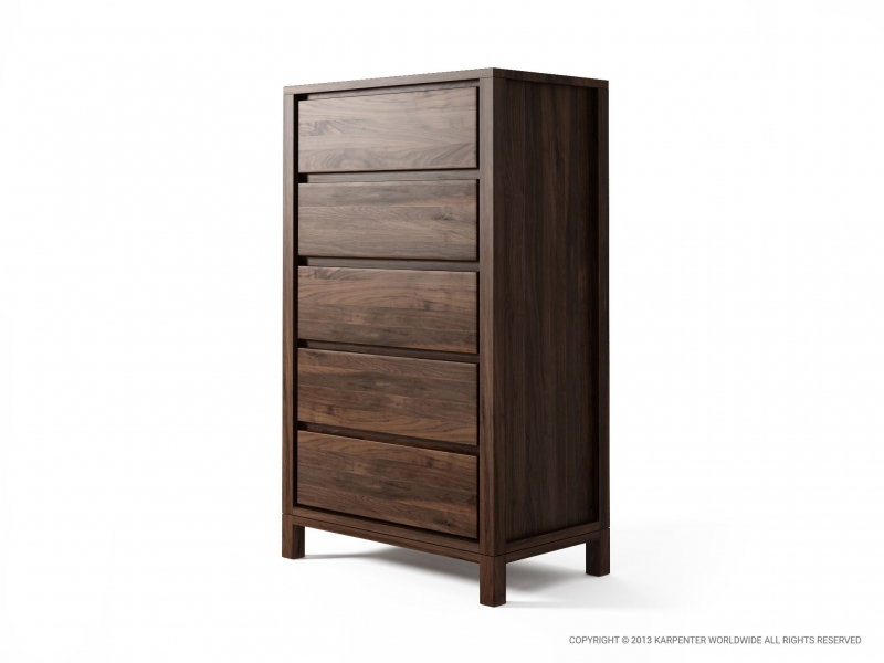 130_313 Комод с 5 ящиками Karpenter Solid