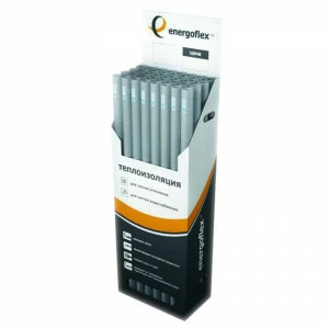 Трубки теплоизоляционные 1 метр Energoflex Super ROLS ISOMARKET 42/9