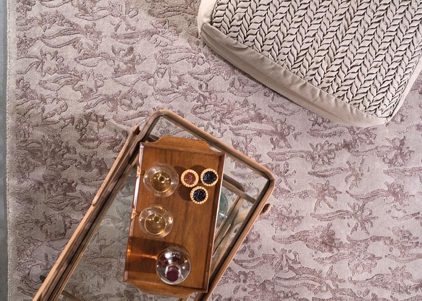 Warli Квадратный садовый пуф из акриловой ткани Site sun-id-1486843 - Вид №1