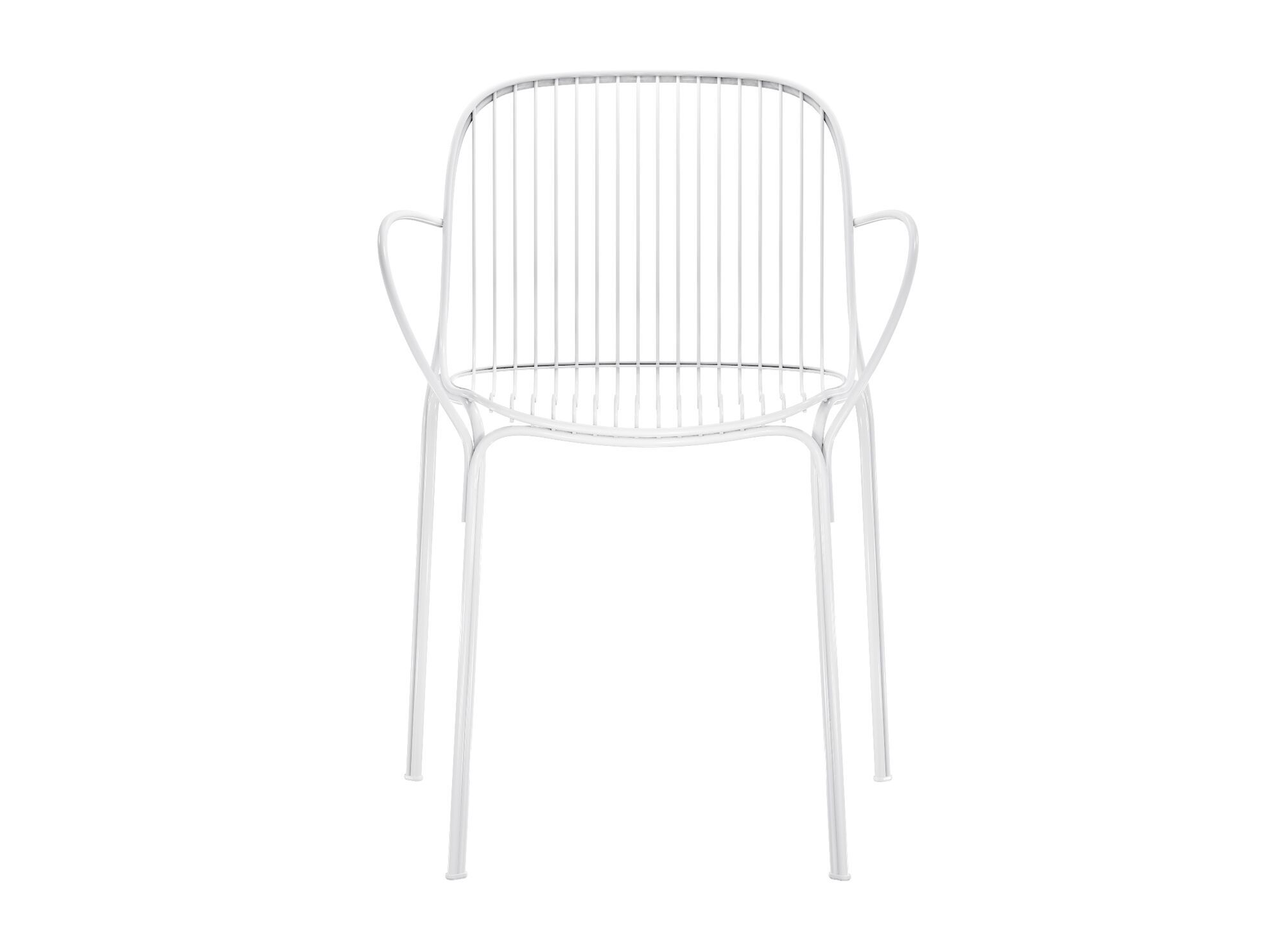 Стул для сада из оцинкованной стали с подлокотниками Kartell Hiray ARCH-00064814 - Вид №47