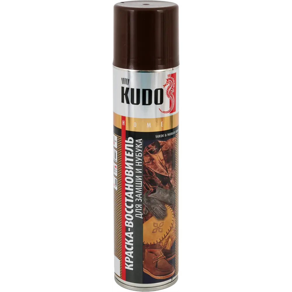 Краска аэрозольная Kudo для замши цвет чёрный 0.4 л STLM-2078259