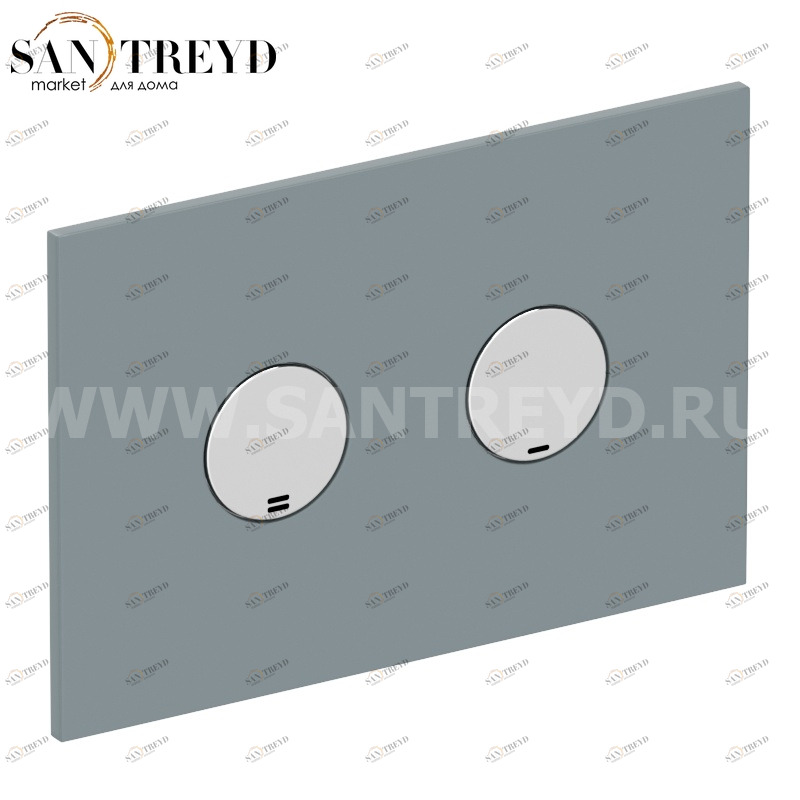 PL03BL Кнопка слива для инсталляции Globo 21 см цвет Небесный Globo ACCESSORIES Италия Ceramica Globo