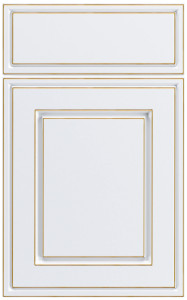 Фасады для кухни Патина Фрезеровка «Бостон» Белый №6 SIST2226-41