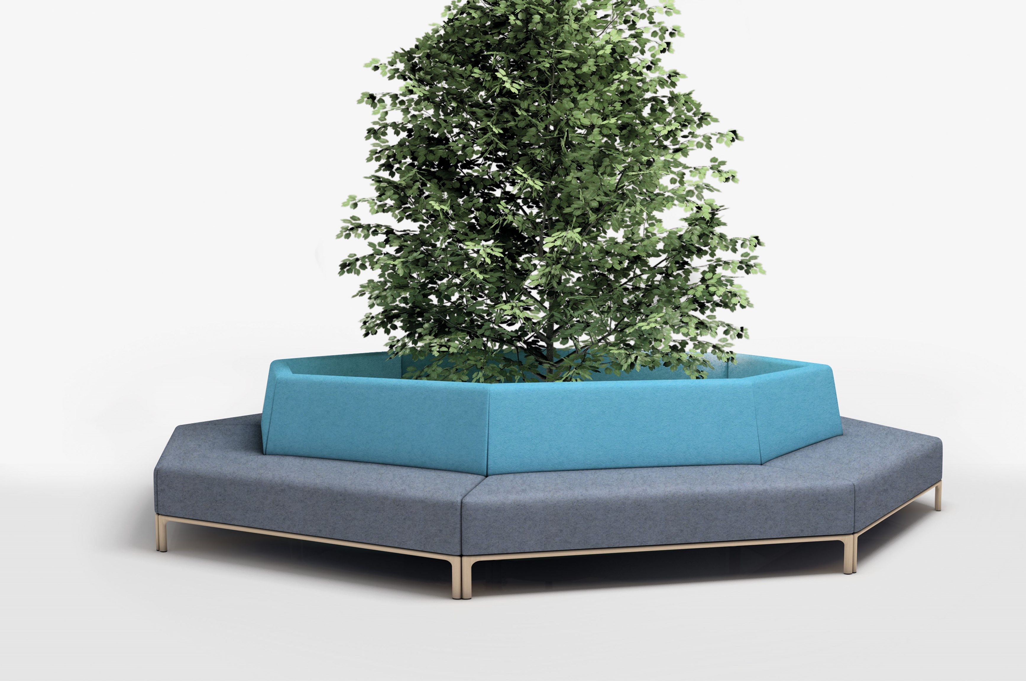 Модульный тканевый диван PIAVAL CAMEO - HEALTH & CARE ARCH-00139236 - Вид №3