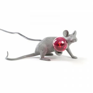 Настольная лампа 14940 от Seletti SELETTI ЖИВОТНЫЕ, МЫШЬ 244951 Серый