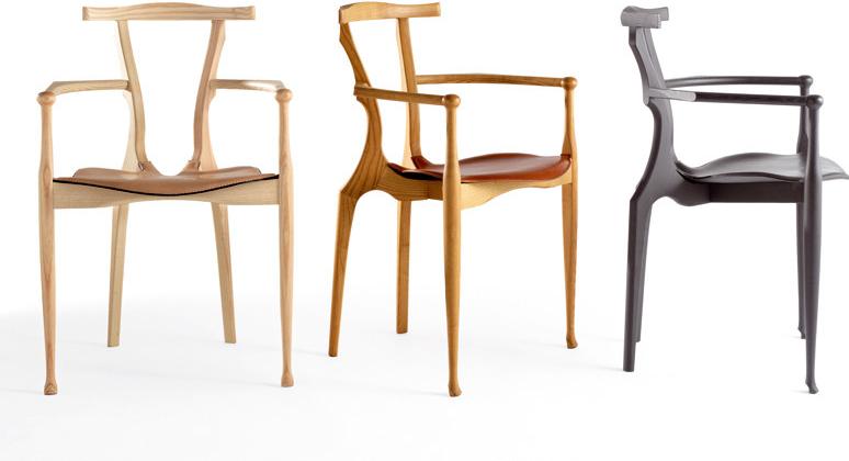 BD Barcelona Design Штабелируемый деревянный стул с подлокотниками Gaulino sun-id-1400098 - Вид №4