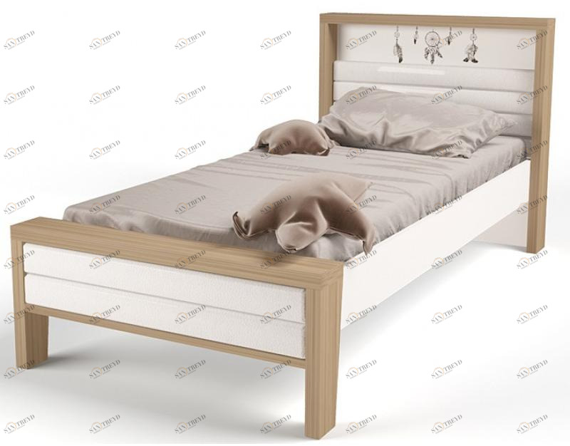 Кровать ABC-KING 160х90 №2MIX Ловец снов №2 (с мяг.изнож) 4631148108325