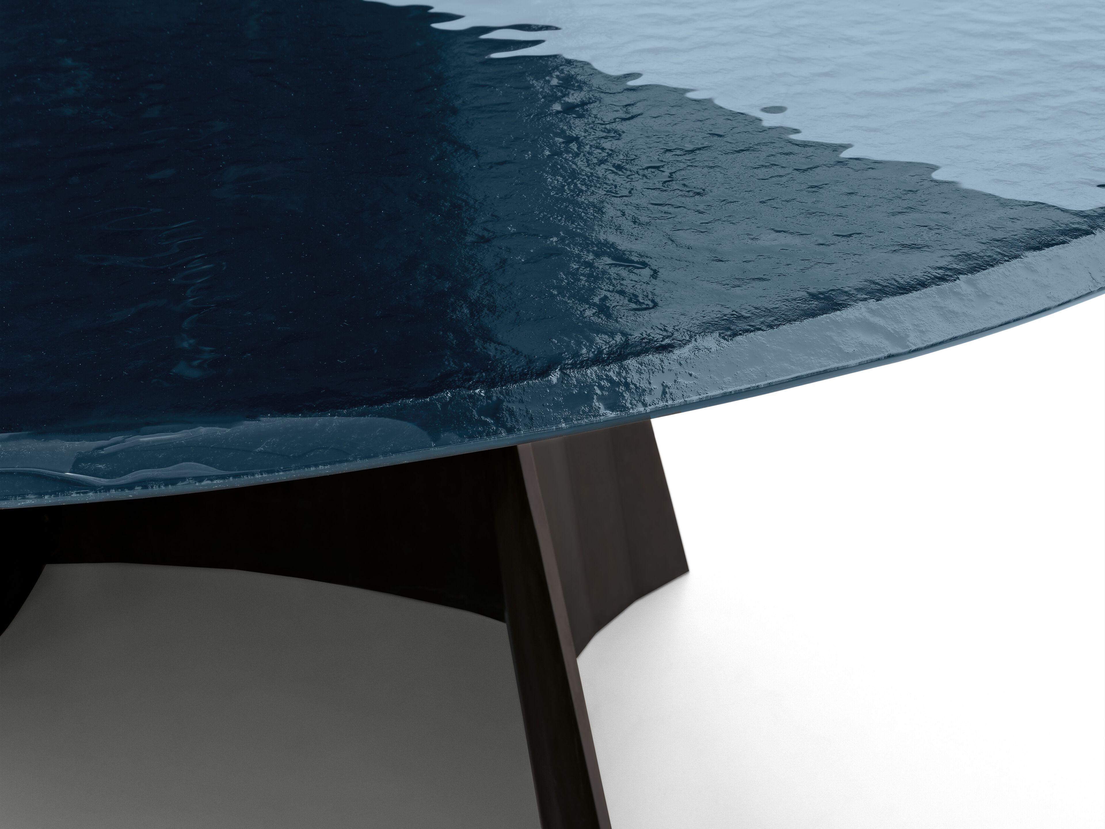 Круглый обеденный стол из железа и стекла Arketipo AVALON ARCH-00145435 - Вид №1