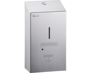 DSM409 Бесконтактный автоматический распылитель дезинфицирующего средства для одноразовых картриджей 1000 мл, STELLA, матовая сталь Merida