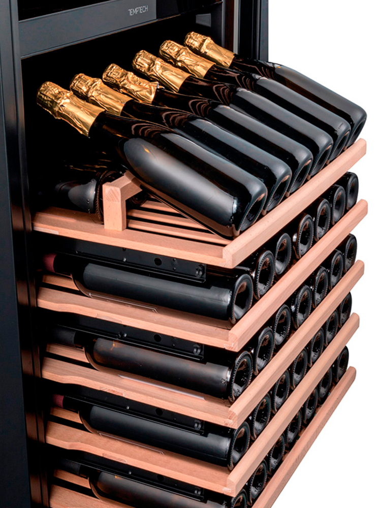 9173346 Винный шкаф Temptech E1000DRB-24 черный STDN-0073311 - Вид №3