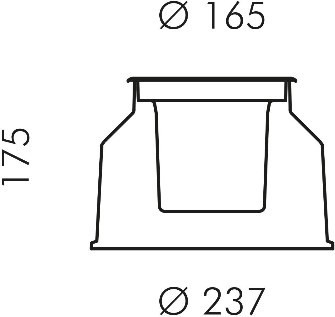 SIMES Подъездная светодиодная металлическая стремянка Ring/flat sun-id-1445179 - Вид №7