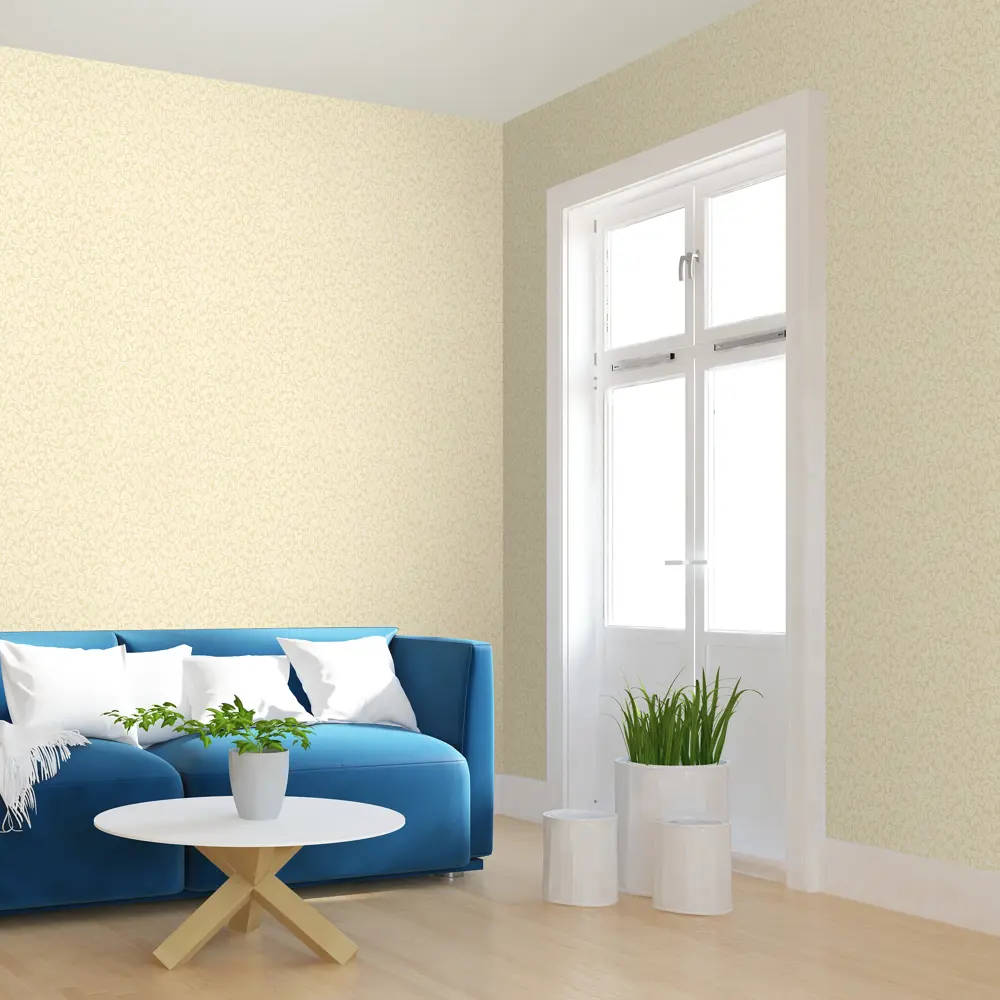 Обои флизелиновые Alteliero Duna жёлтые 1.06 м AT38330-13 ATELIERO STLM-2048171 - Вид №3