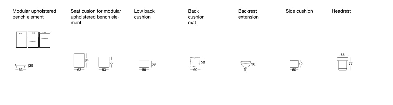 Модульный диван Rolf Benz SINA ARCH-00111271 - Вид №6