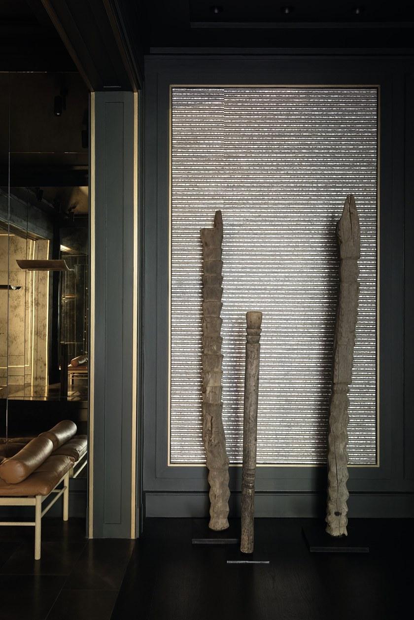 Élitis Покрытие полосами из перламутра, винила и дерева Costa verde sun-id-1415040 - Вид №1