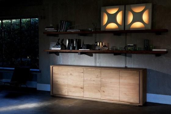 Ethnicraft Комод из дуба с распашными дверцами Oak shadow 51373 - Вид №1